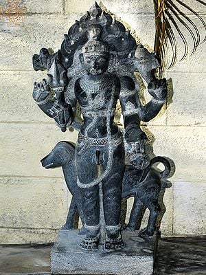 37" Large Lord Shiva as Bhairava