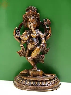 6" Dancing Ganesha from Nepal