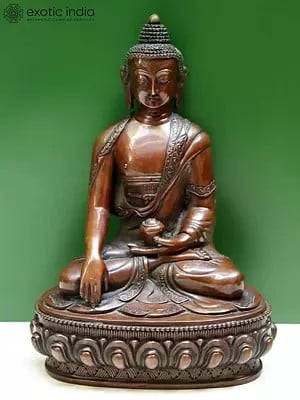 8" Bhumisparsha Buddha From Nepal