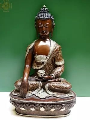 13" Bhumisparsha Buddha From Nepal