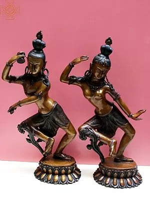 16" Dancing Shiva Parvati from Nepal