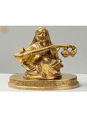 5" Small Guru Raghavendra | Brass Statue