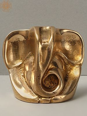 Small Good Luck Ganesha in Brass