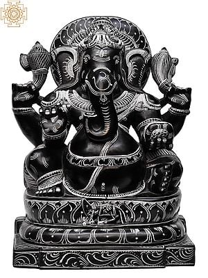 10" Four Armed Lord Ganesha