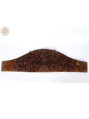Contemporary Wood Carvings with Vintage Finish