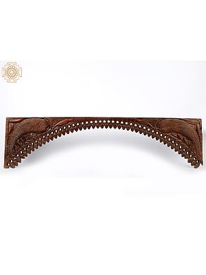63" Beautiful Entrance Arch | Vintage Wooden Wall Panel