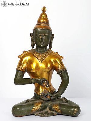 13" Tibetan Buddhist Deity Vajrasattva | Dorje Sempa Statue