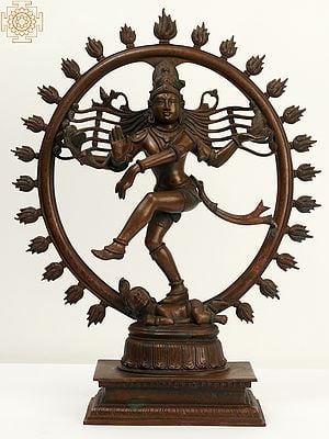 19" Superfine Nataraja Statue in Bronze