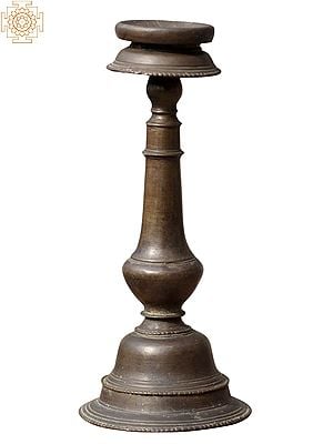 14" Traditional Lamp in Copper From Nepal