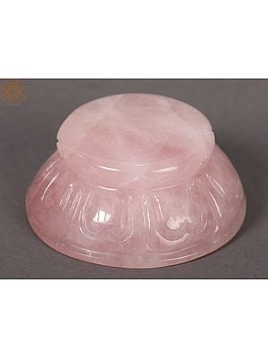 4" Round Shape Gemstone Base for Deity