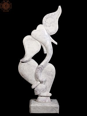 53" Dancing Ganesha Idol | Modern Art Sculpture