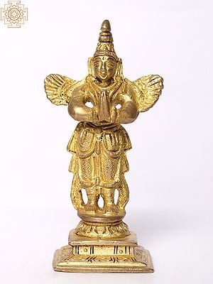 4" Small Lord Garuda Statue - God of Strength and Vigilance