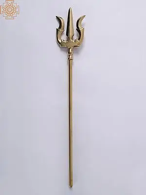 Lord Shiva's Trident in Brass