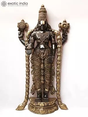 Large Captivating Sculptures of Lord Vishnu