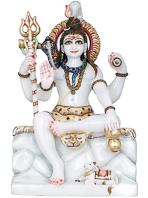 Blessing Lord Shiva