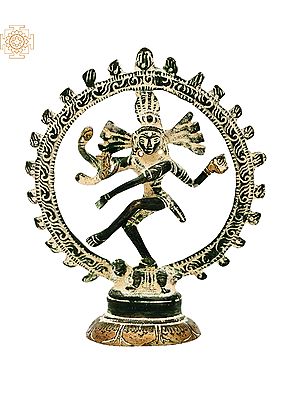 3" Nataraja Small Statue in Brass | Handmade | Made in India