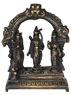 6" Rama Darbar In Brass | Handmade