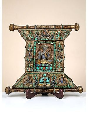 20" Copper Decorative Mandala