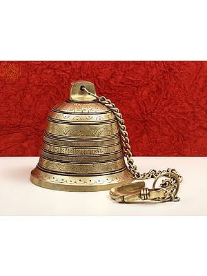 5" Brass Temple Hanging Bell