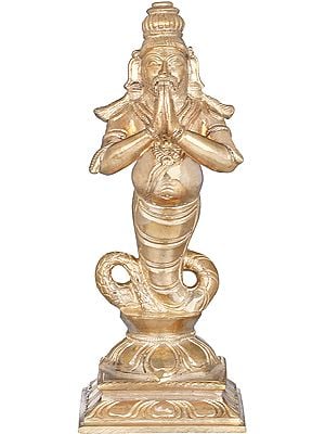 6" The Great Sage Patanjali | Panchaloha Bronze (Lost-Wax) | Made In Swamimalai