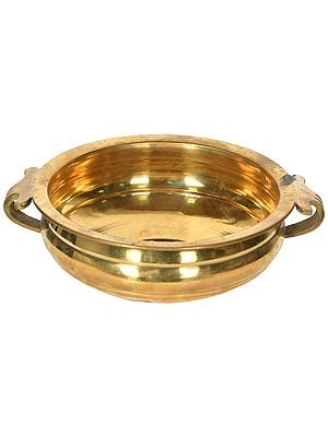Small Traditional Brass Urli Bowl