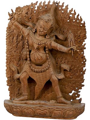 Ekajati - The Protector of Mantras Who Has Only One Breast -Made in Nepal