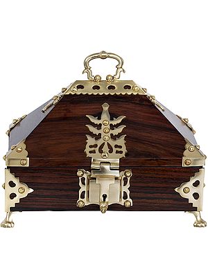 Wooden Box From Kerala