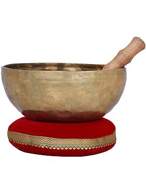 9" Tibetan Buddhist Singing Bowl | Handmade |