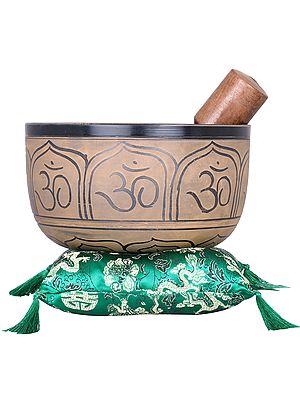 OM Ganesha Singing Bowl - Tibetan Buddhist