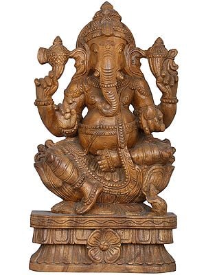 Chaturbhuja Seated Ganesha