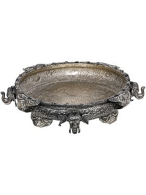 Large Urli with Exquisite and Intricate Carving