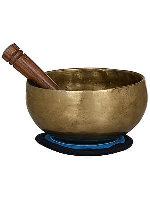 Buy Aesthetic Bronze Singing Bowls with Beautiful Motifs Only at Exotic India