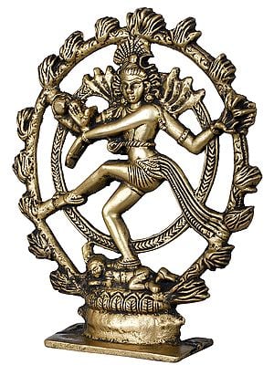 9" Nataraja Brass Murti | Handmade Lord Nataraja Idol | Made in India