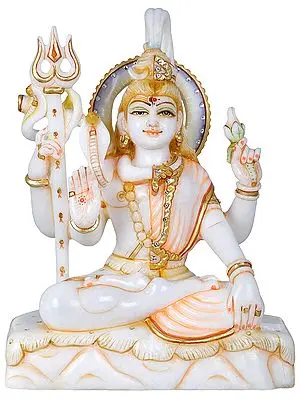 Padmasana Ardhanarishvara