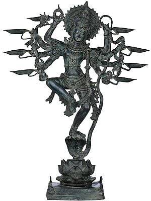 Lamp-Wielding Tandava Lord Shiva