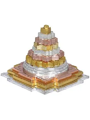 2" Shri Yantra (Maha Meru) In Brass | Handmade | Made In India