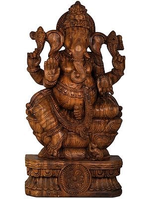 Ganesha Blessing His Devotees