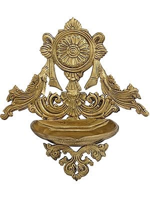 Explore the Diverse Collection of Bronze Lamps Only at Exotic India
