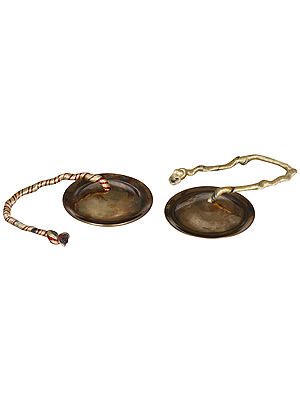 2" Bronze Cymbals | Handmade | Made In South India