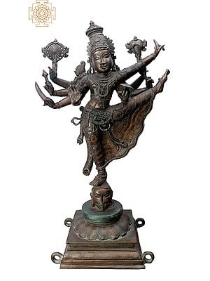 36" Large Ulagalantha Perumal | Handmade | Madhuchista Vidhana (Lost-Wax) | Panchaloha Bronze from Swamimalai