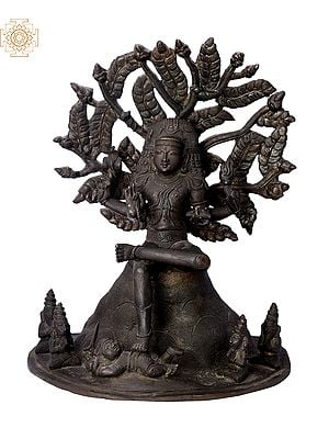12" Dakshinamurti Shiva | Handmade | Madhuchista Vidhana (Lost-Wax) | Panchaloha Bronze from Swamimalai