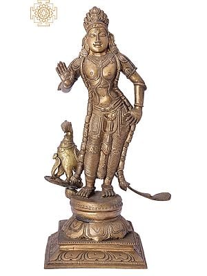 15 Karttikeya (Murugan) | Handmade | Madhuchista Vidhana (Lost-Wax) | Panchaloha Bronze from Swamimalai"