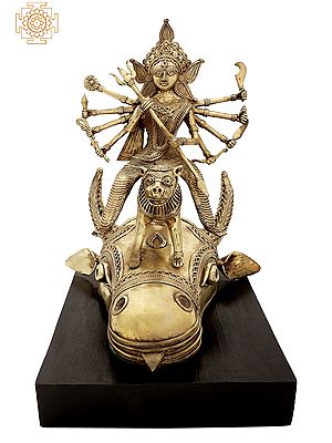 Lifelike Eyes Of The Mahishasuramardini