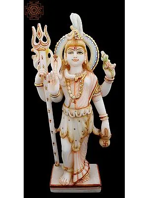 15" Ardhanarishvara | Shiva Ardhanarishvara | Ardhanarishvara Marble Statues | Marble Statues