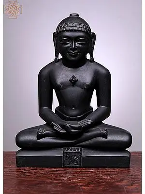 11" Lord Buddha Statue | Handmade | Black Marble Buddha Statue | Beautiful Buddha Statue | Decorative Statue For Home and Office