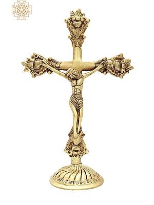 11" Jesus | Brass Statue | Handmade | Made In India