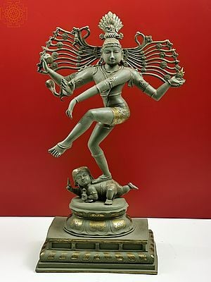 28" Brass Nataraja (Shiva Tandava) | Handmade