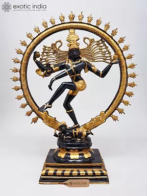 22" Nataraja | Dancing Shiva | Brass Statue | Handmade