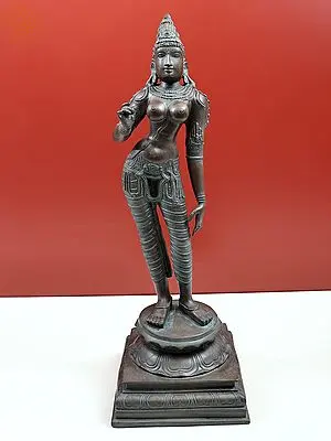 24" Devi Uma (Goddess Sivagami) | Handmade
