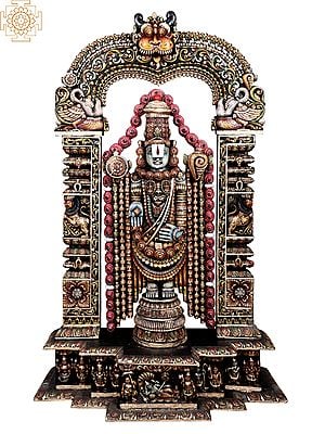 78" Super Large Lord Venkateshvara as Balaji at Tirupati | Handmade | Made In South India